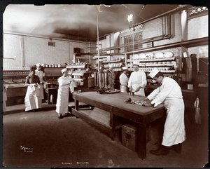 Cooks Working in the Kitchen at Maillard